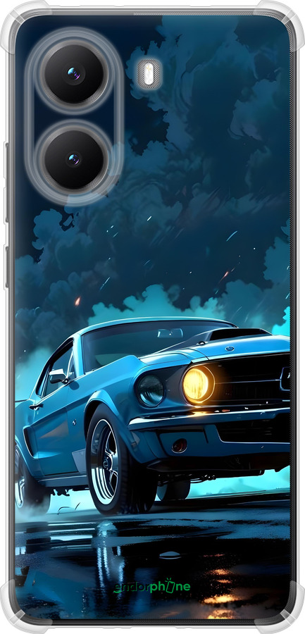 Силикон с усиленными углами чехол Форд мустанг для Xiaomi Turbo 4 - 6374sp-4013 изображение 