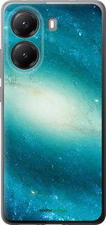 Силиконовый чехол Голубая галактика для Xiaomi Turbo 4 - 177u-4013 изображение 