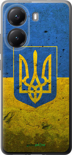 Силиконовый чехол Флаг и герб Украины 2 для Xiaomi POCO X7 PRO - 378u-3907 изображение 