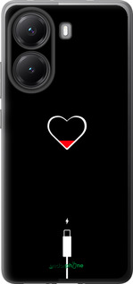 Силиконовый чехол Подзарядка сердца для Xiaomi POCO X7 PRO - 4274u-3907 изображение 