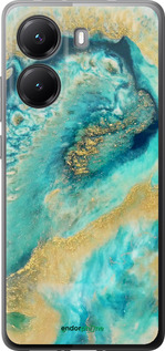 Силиконовый чехол Green marble для Xiaomi POCO X7 PRO - 4365u-3907 изображение 