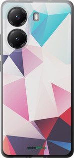 Силіконовий чехол Геометрія 3 для Xiaomi POCO X7 PRO - 4415u-3907 изображение 