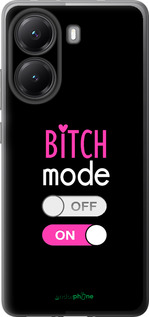 Силиконовый чехол Bitch mode для Xiaomi POCO X7 PRO - 4548u-3907 изображение 