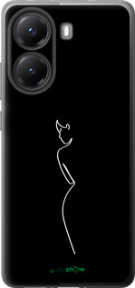 Силіконовий чехол Силует1 для Xiaomi POCO X7 PRO - 4590u-3907 изображение 