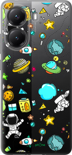 Силиконовый чехол Космос для Xiaomi Turbo 4 - 4735u-4013 изображение 