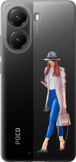 Силиконовый чехол Девушка 1 для Xiaomi Turbo 4 - 4751u-4013 изображение 
