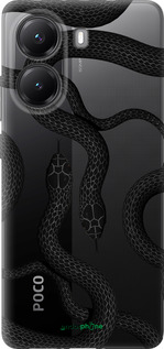 Силіконовий чехол Змії для Xiaomi Turbo 4 - 5473u-4013 изображение 