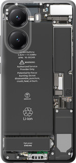 Силиконовый чехол Детали смартфона для Xiaomi POCO X7 PRO - 5487u-3907 изображение 