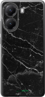 Силиконовый чехол Черный мрамор v2 для Xiaomi POCO X7 PRO - 5568u-3907 изображение 