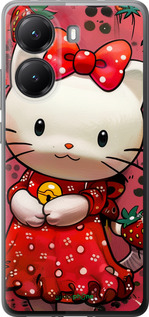 Силіконовий чехол hello kitty1 для Xiaomi Turbo 4 - 6036u-4013 изображение 