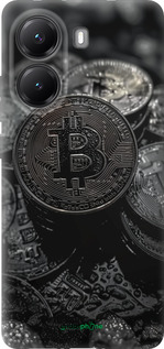 Силіконовий чехол Black Bitcoin для Xiaomi POCO X7 PRO - 6090u-3907 изображение 