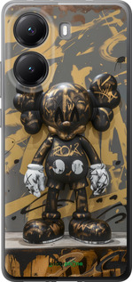 Силиконовый чехол Bronze kaws для Xiaomi POCO X7 PRO - 6097u-3907 изображение 