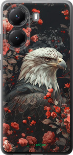 Силіконовий чехол Квітковий вартовий для Xiaomi Turbo 4 - 6102u-4013 изображение 