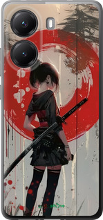 Силиконовый чехол Сумерки воина: Танец с катаной для Xiaomi POCO X7 PRO - 6123u-3907 изображение 