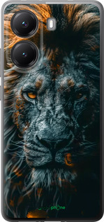 Силиконовый чехол Лев в сумерках для Xiaomi POCO X7 PRO - 6154u-3907 изображение 