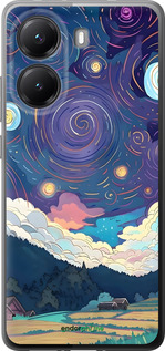 Силиконовый чехол Креативный арт для Xiaomi POCO X7 PRO - 6322u-3907 изображение 