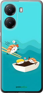 Силиконовый чехол Суши для Xiaomi Turbo 4 - 6354u-4013 изображение 