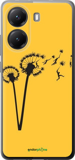 Силиконовый чехол Минимализм одуванчики для Xiaomi Turbo 4 - 6449u-4013 изображение 