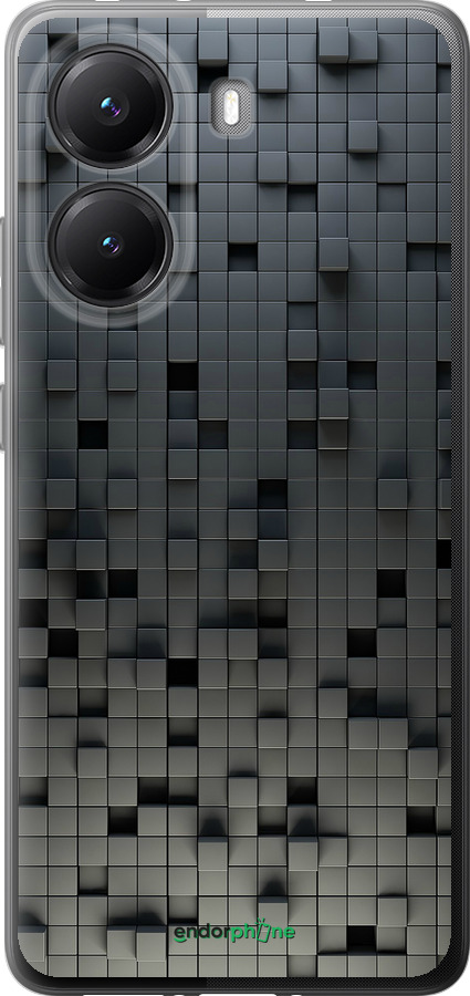 Силиконовый чехол Кубики для Xiaomi Turbo 4 - 1061u-4013 изображение 
