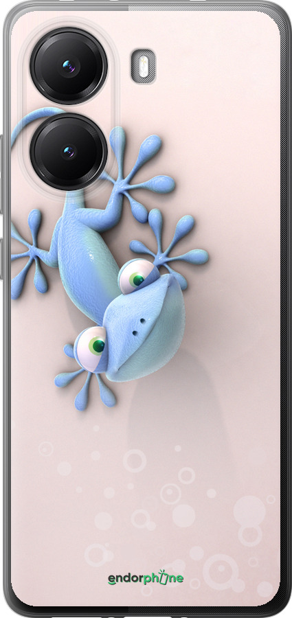 Силиконовый чехол Геккончик для Xiaomi POCO X7 PRO - 1094u-3907 изображение 