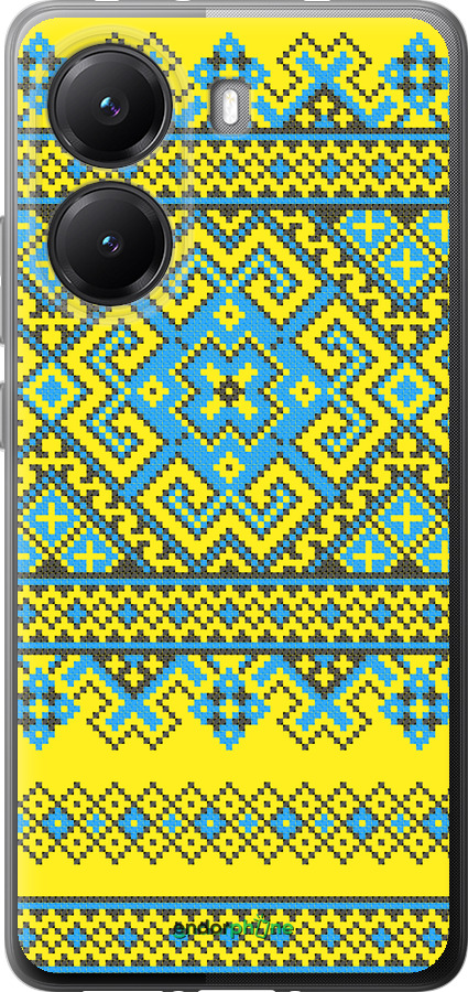 Силиконовый чехол Вышиванка 41 для Xiaomi POCO X7 PRO - 1175u-3907 изображение 