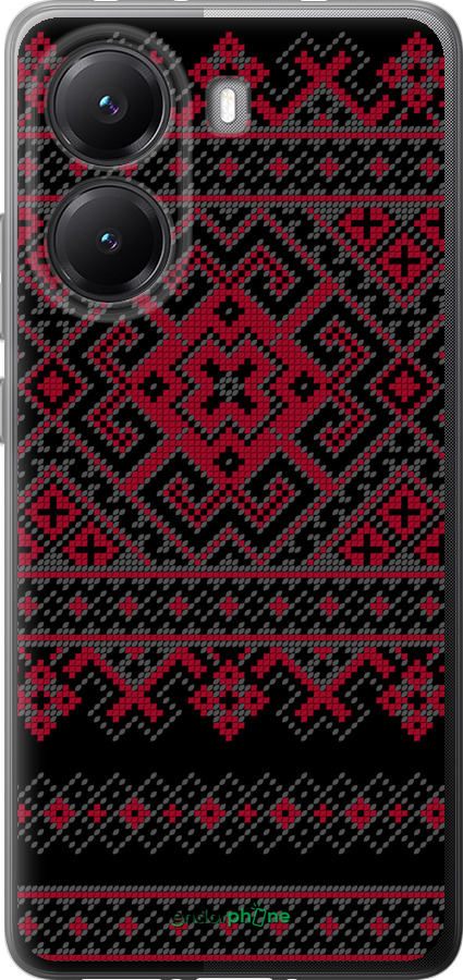 Силиконовый чехол Вышиванка 52 для Xiaomi POCO X7 PRO - 1763u-3907 изображение 