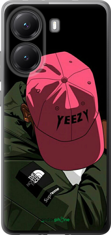 Силіконовий чехол logo de yeezy для Xiaomi Turbo 4 - 3995u-4013 изображение 