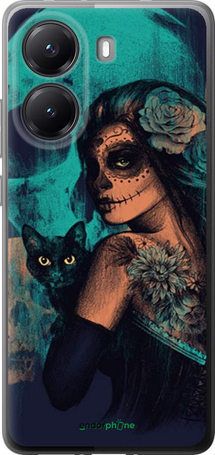 Силиконовый чехол Fantasy girl для Xiaomi Turbo 4 - 4133u-4013 изображение 