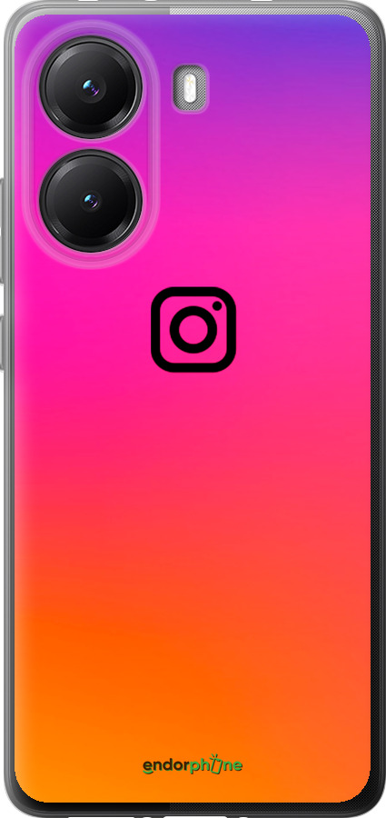 Силиконовый чехол Instagram для Xiaomi Turbo 4 - 4273u-4013 изображение 