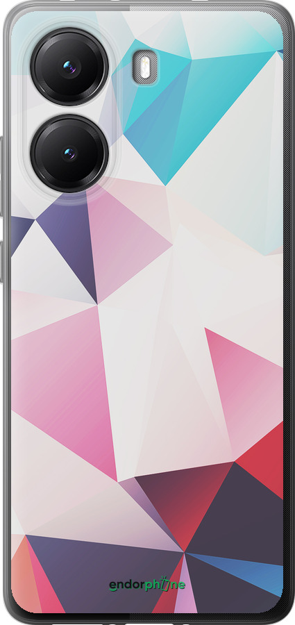 Силіконовий чехол Геометрія 3 для Xiaomi POCO X7 PRO - 4415u-3907 изображение 