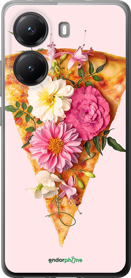 Силиконовый чехол pizza для Xiaomi Turbo 4 - 4492u-4013 изображение 