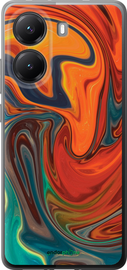 Силиконовый чехол Абстрактный фон для Xiaomi POCO X7 PRO - 4547u-3907 изображение 