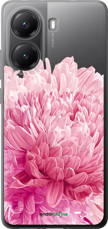 Силиконовый чехол Хризантема для Xiaomi POCO X7 PRO - 4666u-3907 изображение 