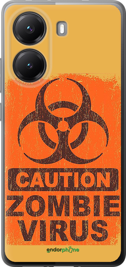 Силиконовый чехол Biohazard 1 для Xiaomi POCO X7 PRO - 4817u-3907 изображение 