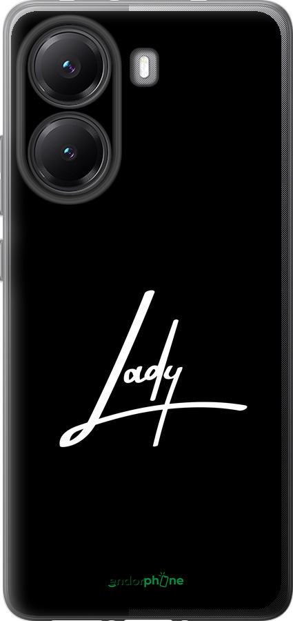 Силиконовый чехол Lady 2 для Xiaomi POCO X7 PRO - 4867u-3907 изображение 