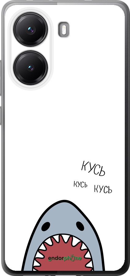 Силиконовый чехол Акула для Xiaomi POCO X7 PRO - 4870u-3907 изображение 