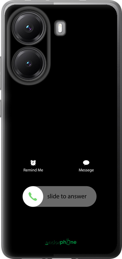 Силиконовый чехол Айфон 2 для Xiaomi POCO X7 PRO - 4888u-3907 изображение 