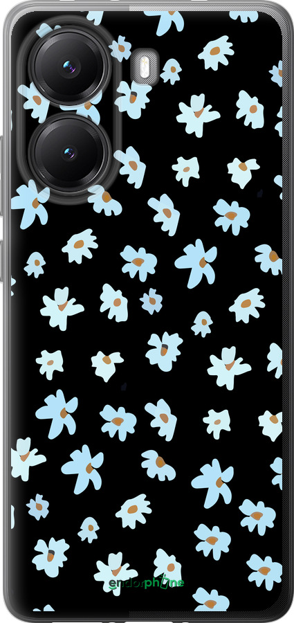 Силиконовый чехол Цветочный для Xiaomi Turbo 4 - 4900u-4013 изображение 