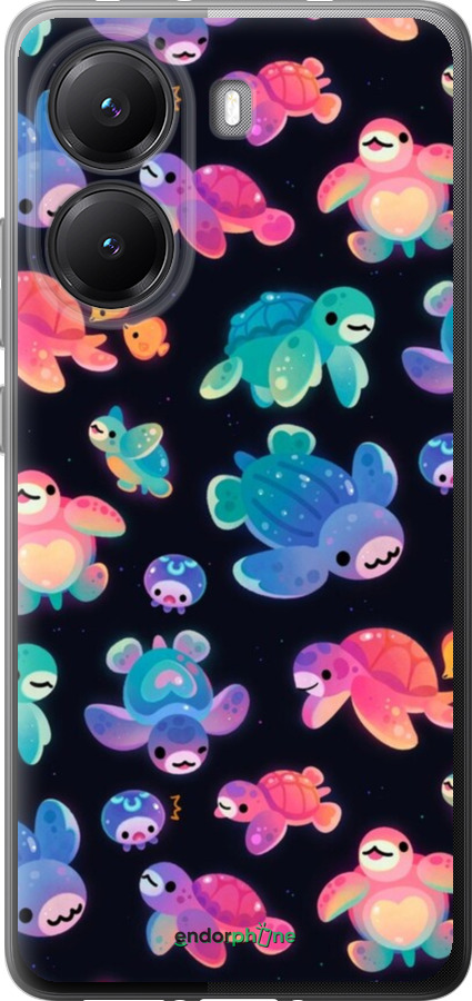 Силиконовый чехол № 5411 для Xiaomi Turbo 4 - 5411u-4013 изображение 