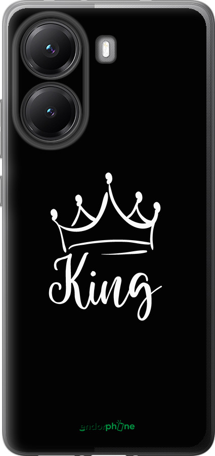 Силіконовий чехол Queen & King для нього для Xiaomi Turbo 4 - 5521u-4013 изображение 