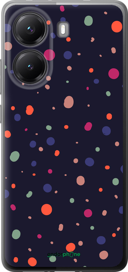 Силіконовий чехол Горошок v2 для Xiaomi POCO X7 PRO - 5599u-3907 изображение 