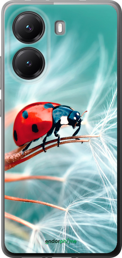Силиконовый чехол Божья коровка для Xiaomi POCO X7 PRO - 6049u-3907 изображение 