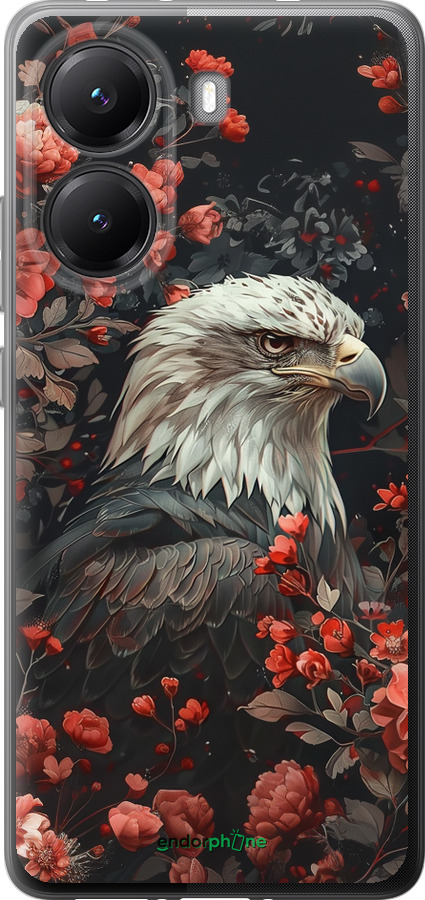 Силіконовий чехол Квітковий вартовий для Xiaomi Turbo 4 - 6102u-4013 изображение 