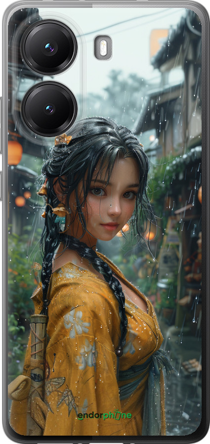 Силіконовий чехол Anime-girl для Xiaomi Turbo 4 - 6133u-4013 изображение 