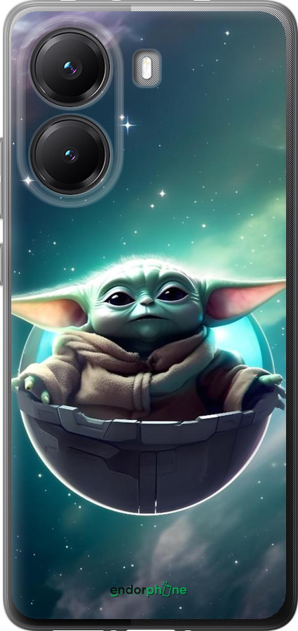 Силіконовий чехол Малышь йода для Xiaomi Turbo 4 - 6294u-4013 изображение 