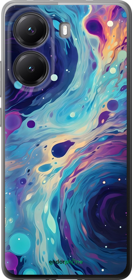 Силіконовий чехол Арт акварель для Xiaomi Turbo 4 - 6329u-4013 изображение 
