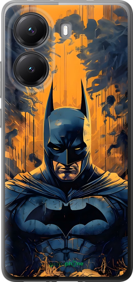 Силиконовый чехол Бэтмен для Xiaomi POCO X7 PRO - 6335u-3907 изображение 
