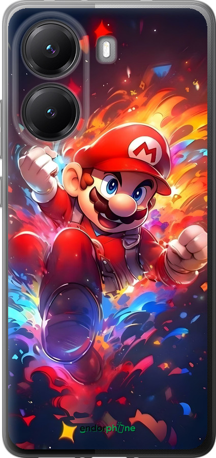 Силиконовый чехол Супер Марио для Xiaomi POCO X7 PRO - 6342u-3907 изображение 