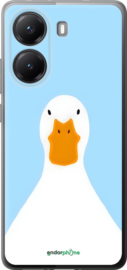 Силиконовый чехол Гусь для Xiaomi Turbo 4 - 6350u-4013 изображение 