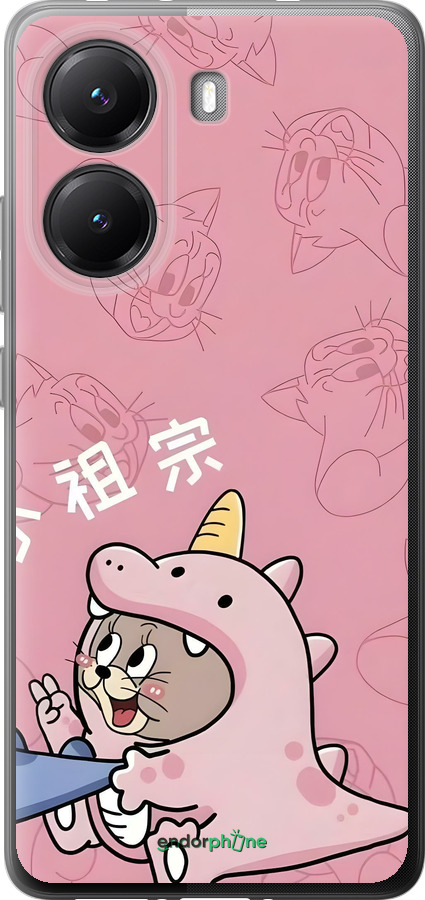 Силіконовий чехол Том і джеррі 2 для Xiaomi Turbo 4 - 6359u-4013 изображение 